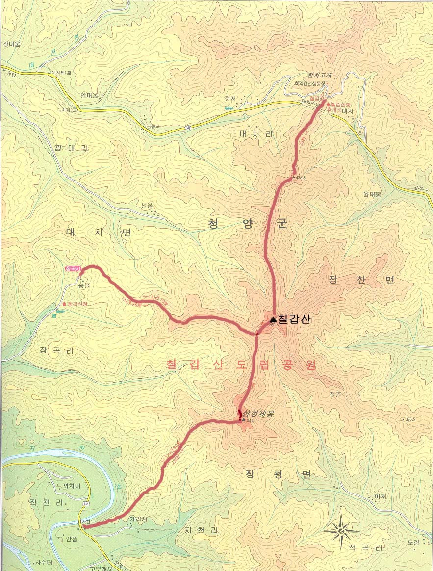 칠갑산 이미지
